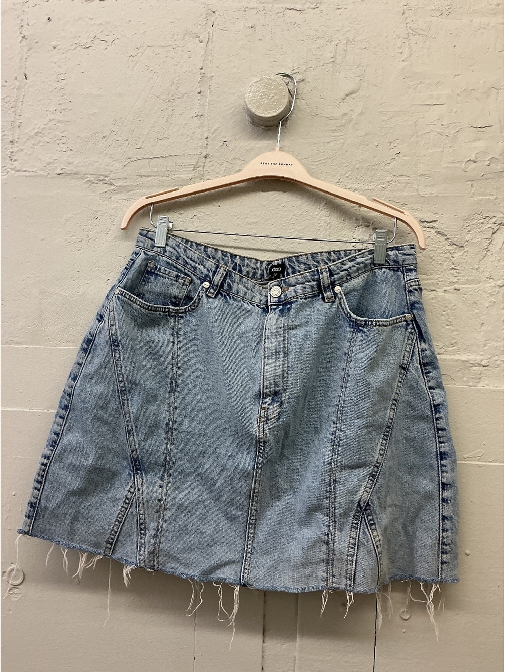 Boohoo Denim Mini Skirt